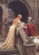 Edmund Blair Leighton God Speed oil painting